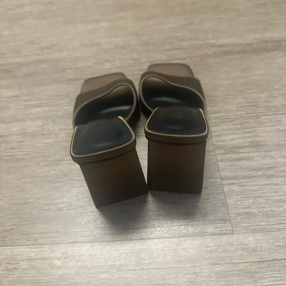 Princess Polly Brown Mules - Picture 4 of 4